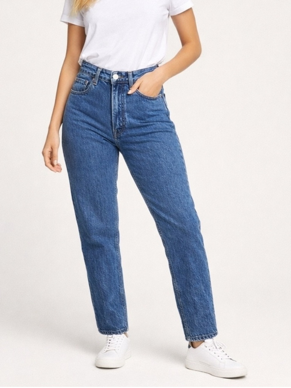 EVERLANE Curvy 90’s Cheeky High-Rise Straight Jeans Denim Sz 27 Ankle